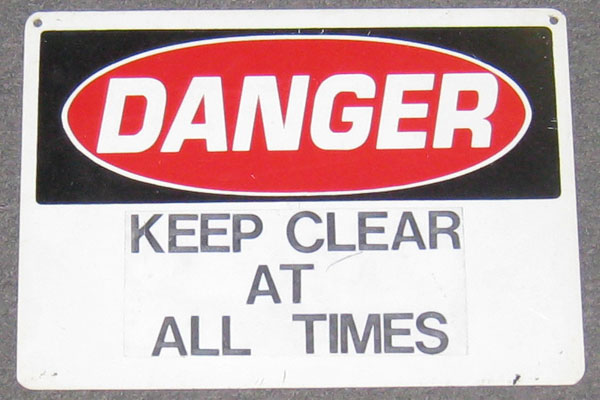 s0593 Loading Dock Sign