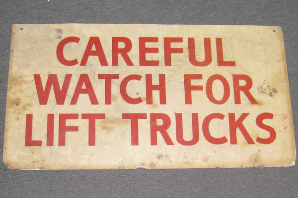 s0742 Loading Dock Sign