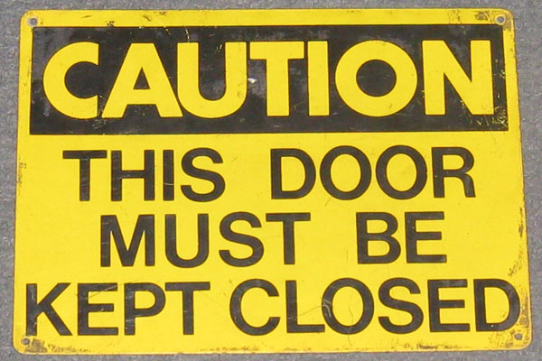 s0933 Loading Dock Sign