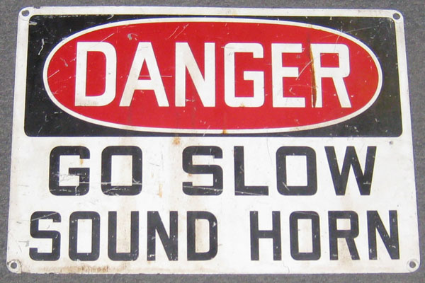 s1380 Loading Dock Sign