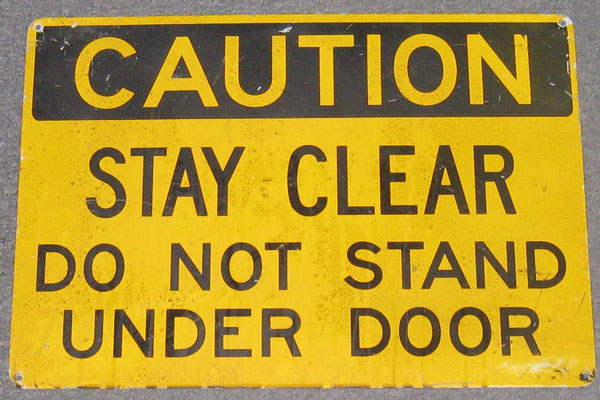 s1538 Loading Dock Sign
