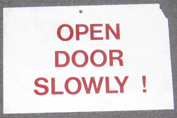 s1612 Loading Dock Sign