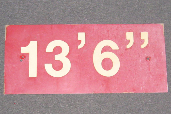 s2021 Loading Dock Sign