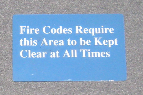 s2071 Loading Dock Sign