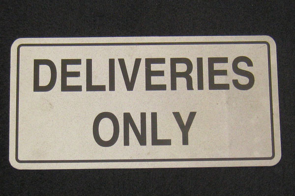s2220 Loading Dock Sign