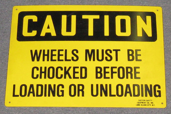 s2447 Loading Dock Sign