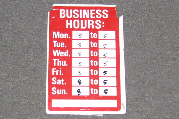 s1083ra Open/Closed Sign