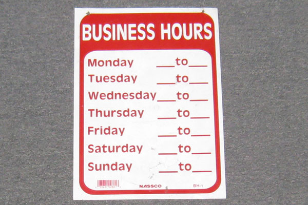 s1083rb Open/Closed Sign