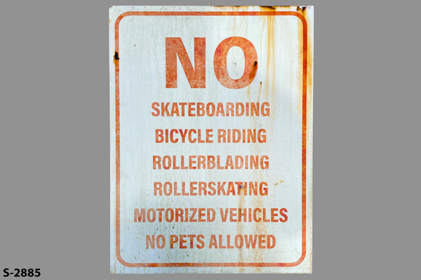 s2885 Park/Playground Sign