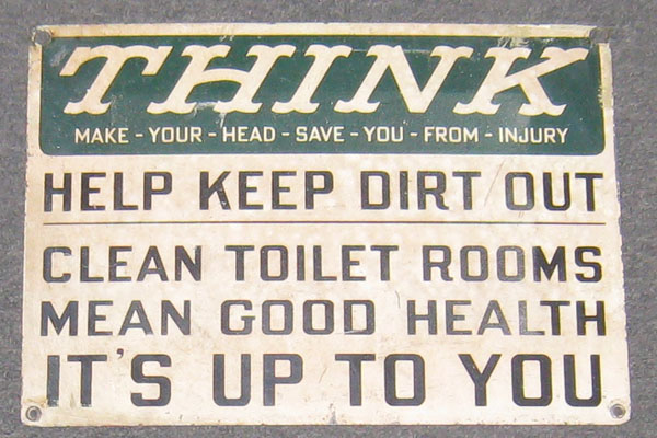 s0717 Restroom Sign