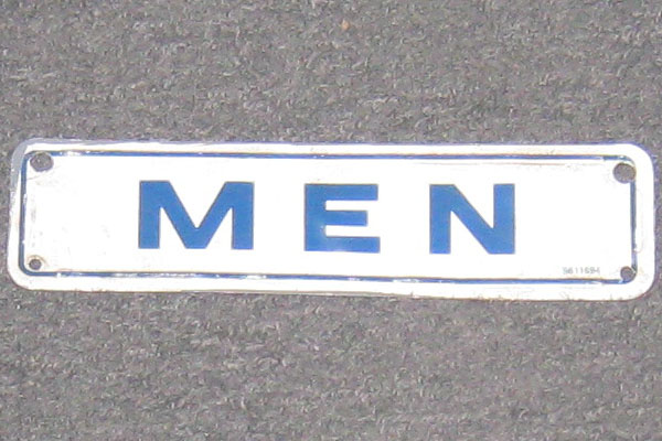 s0809 Restroom Sign