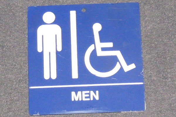 s1981 Restroom Sign