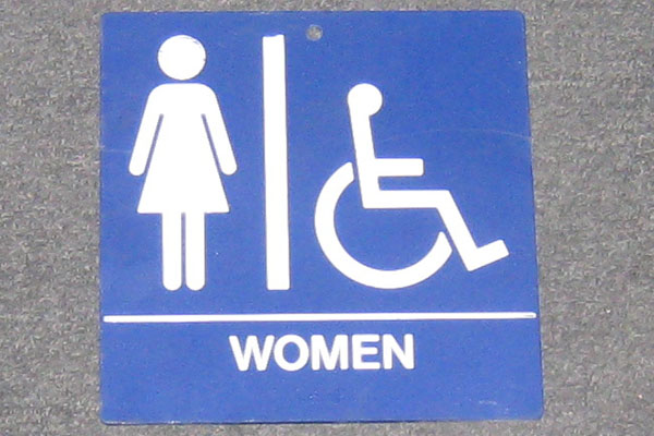 s1983 Restroom Sign
