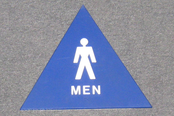 s1985 Restroom Sign