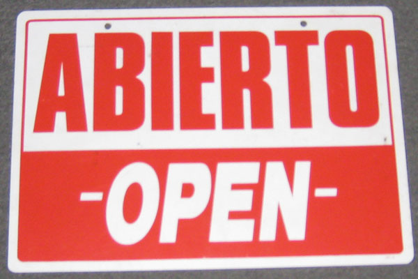 s1490 Spanish Sign
