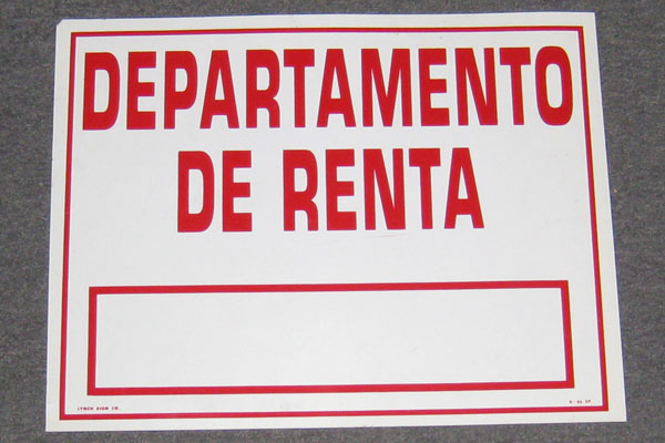 s2198 Spanish Sign