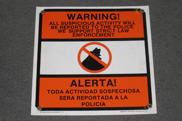 s1852 Street Sign