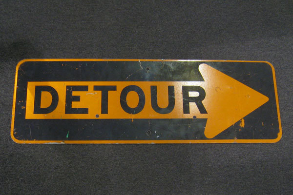 s0407 Street Repair Sign