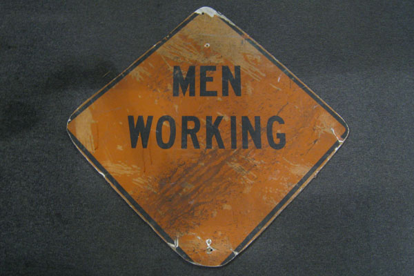 s0483 Street Repair Sign