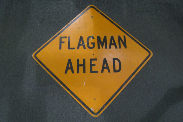 s0680 Street Repair Sign