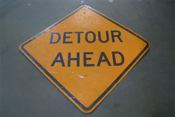 s1166 Street Repair Sign
