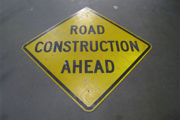 s1167 Street Repair Sign