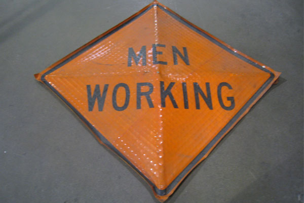 s1375 Street Repair Sign