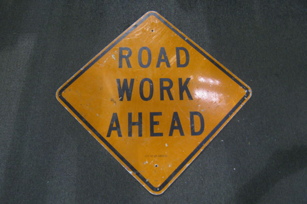 s1474 Street Repair Sign