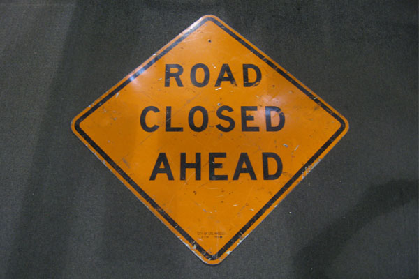 s1714 Street Repair Sign