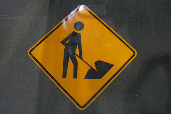 s2086 Street Repair Sign