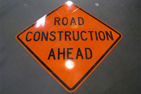 s2091 Street Repair Sign