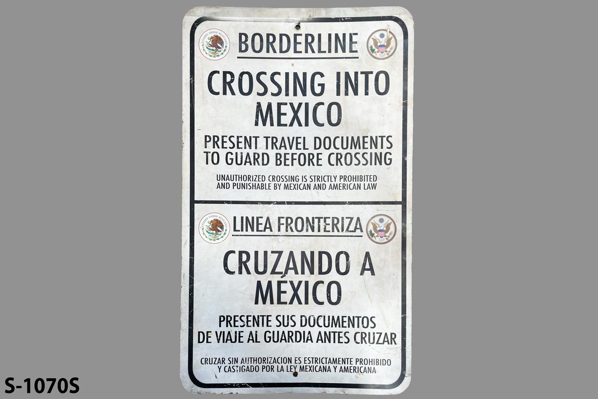 s1070s Toll/Guard Booth Sign