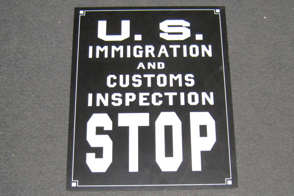 s2161 Toll/Guard Booth Sign