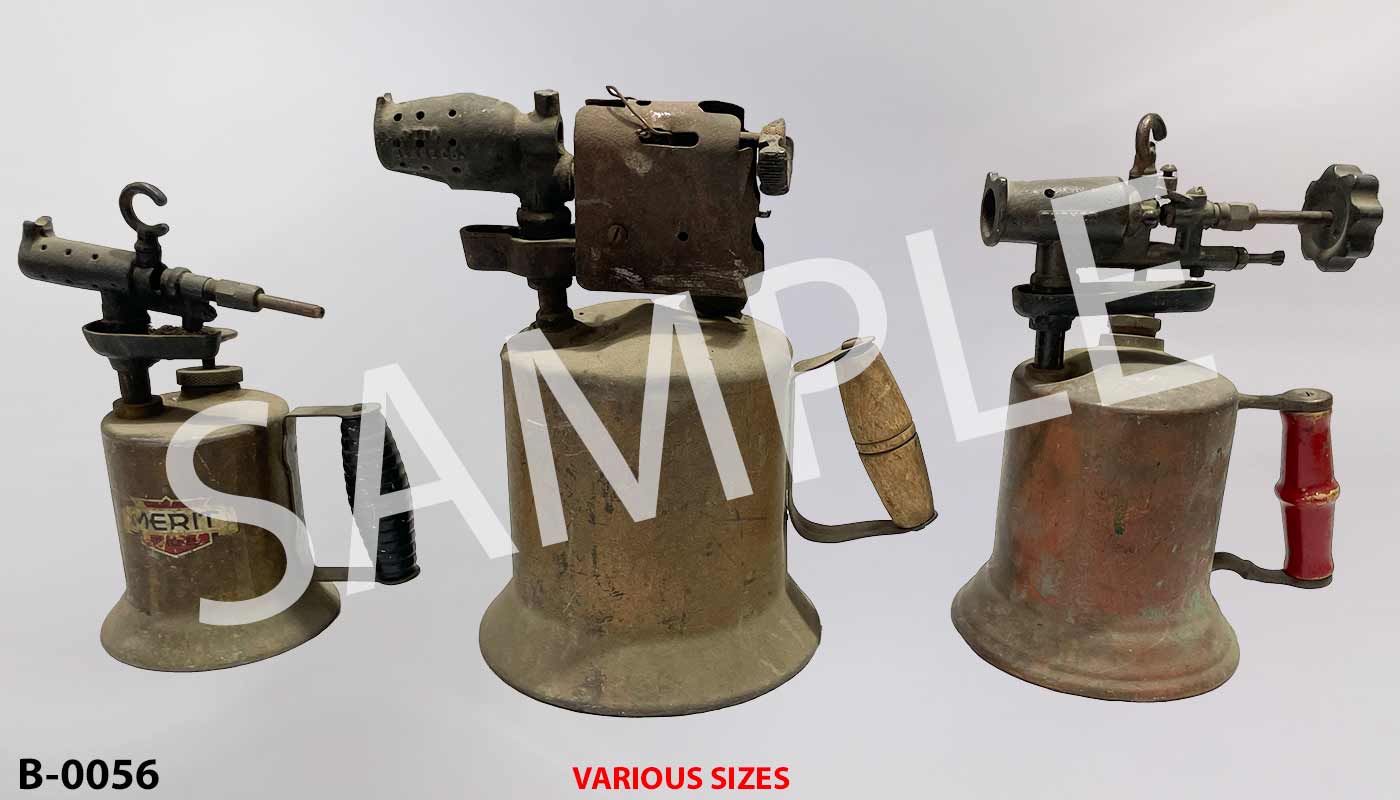 b_0056 Vintage Brass Blowtorch